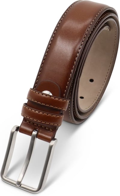 Safekeepers riem heren cognac - riem heren leer - ceintuur heren - riem