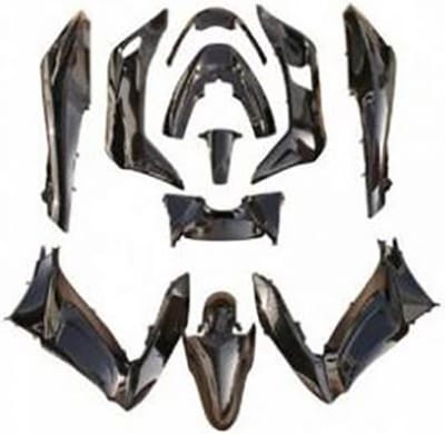 tnt kuipenset voor honda 125 pcx scooter 2010 tot 2013 glanzend zwart nieuw