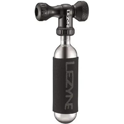 Lezyne Control Drive co2 Pomp – Geschikt voor Presta en Schrader – Ontworpen voor co2 patronen 16G – fietspomp – Handpomp – Zwart