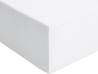 Hoeslaken, 150 x 200 cm, wit, voor boxspringbed, 150 x 200 cm, hoeslaken, dekbedovertrek, microvezel, beddengoed, overtrek, 150 x 200 cm, matrashoogte 30 cm, wit, bedlaken
