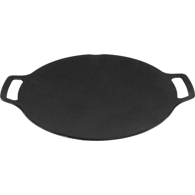 BBQ Grillpan in Koreaanse stijl Koreaanse Ronde Bakplaat Anti-aanbak 6-laags Coating Ronde Bakplaat voor Binnen Buiten 29cm