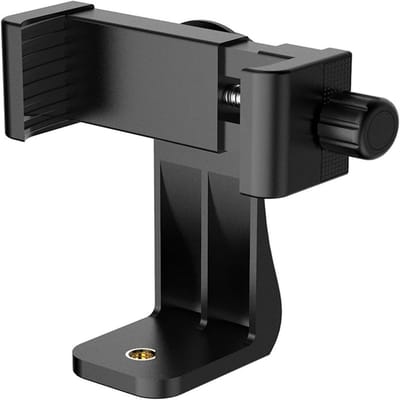 EXCITAT Smartphone-statief - Geschikt voor iPhone, Samsung Galaxy, Google Nexus smartphones - Universeel - 360° statiefstandaard en adapter - Ook Geschikt voor Huawei, OnePlus, Xiaomi en OPPO smartphones
