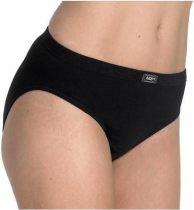Racky dames slips ( High Leg ) - S - Zwart