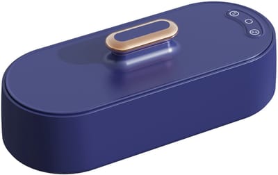 Ultrasone Reiniger - Brilreiniger - 5V USB - Blauw - 2 Standen - 301-500mL - Gebitsreiniger - Tandenborstelreiniger - Huishoudelijke Reiniging