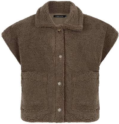 Ydence Gilet Gilet Rejou Fc2510 028 Mud Dames Maat - XL