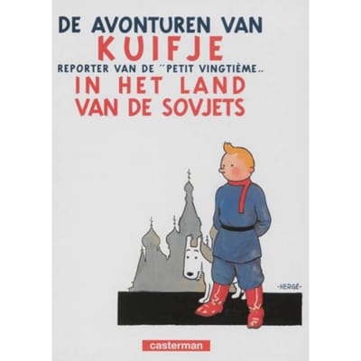 De Avonturen Van Kuifje In Het Land Van De Sovjets - Kuifje Facsimile Zwart/Wit - Hergé