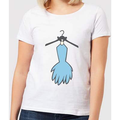 The Flintstones Betty Dress Women's T-Shirt - White - XS