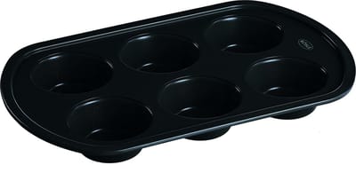 Rösle Barbecue Bakvorm voor Muffins - Geschikt voor 6 Cupcakes - 7 cm