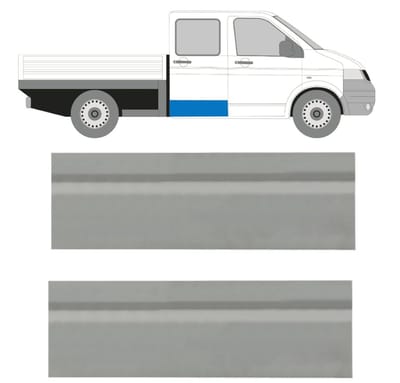 Reparatie plaatwerk achterste deuren voor Volkswagen Transporter T5 2003-2015