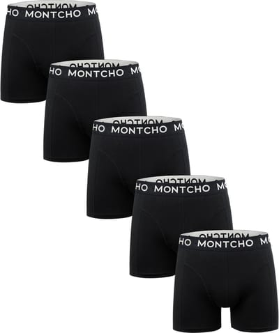 Heren Boxershorts - Onderbroeken Heren - Boxershorts - Ondergoed - Midnight Core - 5 Voordeelpack - Maat: (S - XXL) - Dazzle Series - MONTCHO