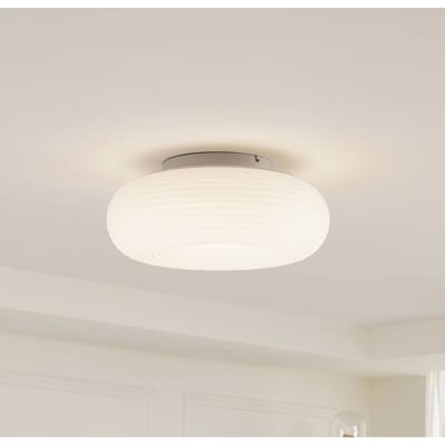 Lucande Slimme LED plafondlamp Bolti, wit, RGBW, CCT, Tuya
