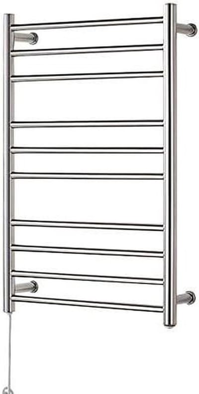 Elektrische handdoekradiator - Verwarmd rek - Badkamercomfort verhogen - Thermostatische droogfunctie - 780 x 500 mm - Verchroomd