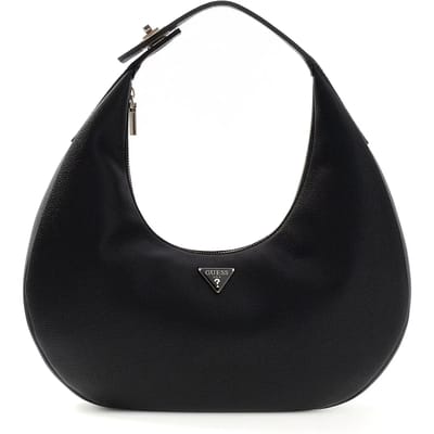 GUESS schoudertas Evie Hobo Bag Black zwart