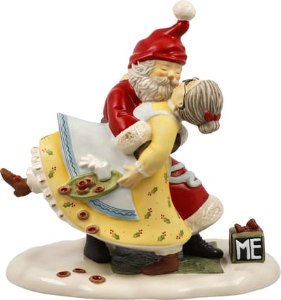Goebel - Mary Engelbreit | Decoratief beeld Home Sweet Home | Aardewerk - 19cm - kerst