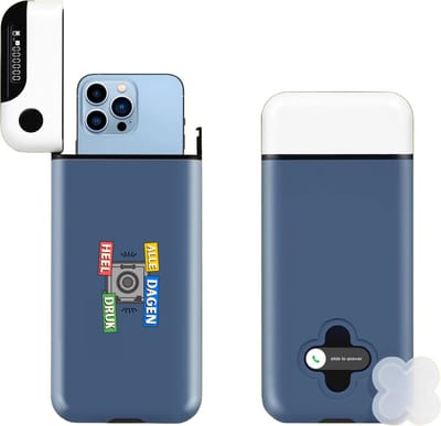 Telefoonkluis met Tijdslot – Focus Box voor Smartphone – Elektronische Telefoon Kluis tegen Afleiding – Oplaadbare Smartphone Lock Box – Rosé – Digitale Concentratie Kluis