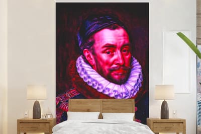 Behang - Fotobehang Willem van Oranje - Adriaen Thomasz - Oude meesters - Breedte 170 cm x hoogte 260 cm