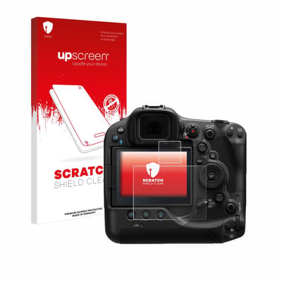 upscreen - Screenprotector voor Canon EOS R3 - Folie Beschermfolie transparant