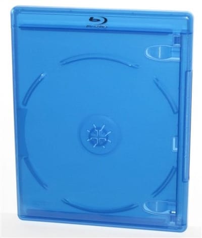 Dailygoods- Blu-ray Case - 5 x Premium 11mm - Duurzaam Polypropyleen - Duidelijke Cover - Push Button Beugel - Afmetingen 170 x 135 x 11 mm - Blu-ray Hoes