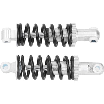 2 stuks Veerdemper 150mm Zwart Schokdemper voor Mountainbikes Elektrische Motorfietsen black
