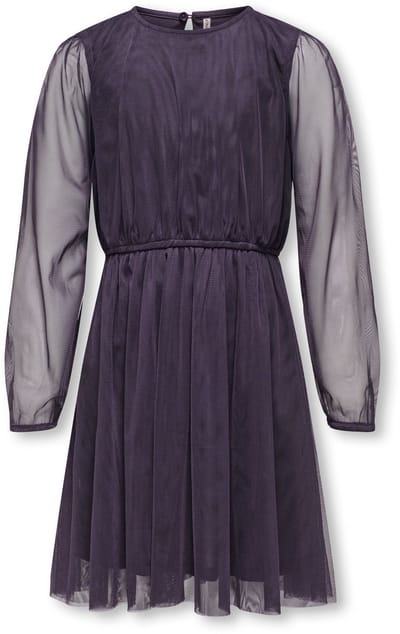 KOGROSA L/S TULLE DRESS JRS