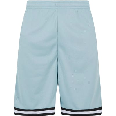 Urban Classics Stripes Mesh Shorts Oceanblue/black/white Taglia: M | Pantaloncini Outlet | Uomo | Blu