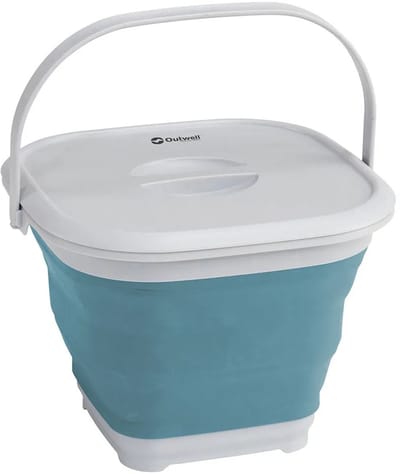 Outwell Opvouwbare Emmer & Deksel Transparant