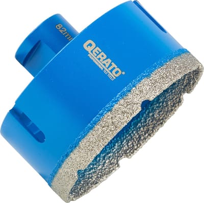 Qerato Diamantboor 82mm Droog - M14 - Tegelboor