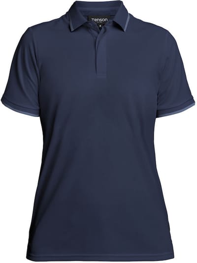 Tenson TXlite Q-Dry Polo 465018078 - Donkerblauw - L