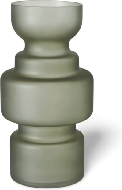 Vaas Modern Design Groen Glas 30 cm