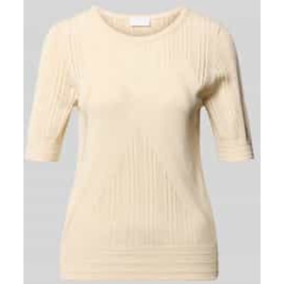 regular fit T-shirt in brei-look