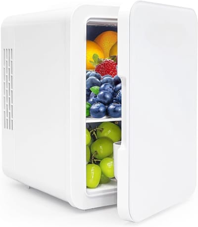Lexium Mini Fridge for Drinks - Kleine Koelkast - Mini Koelkasten - Minibar - Mini Fridge - Mini Koelkast - Mini Koelkastje -