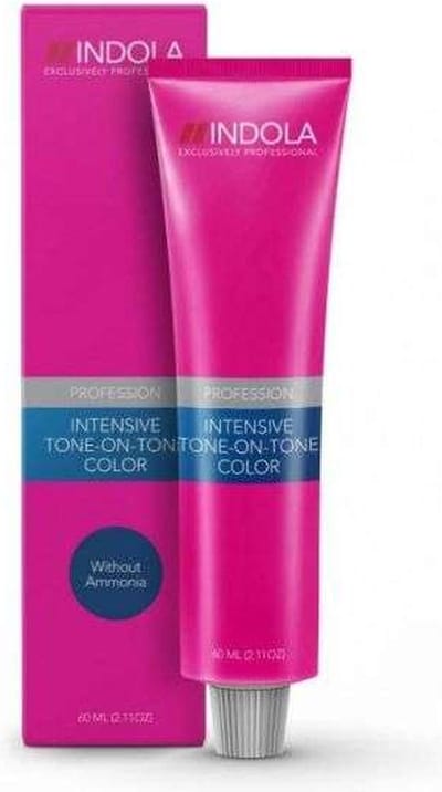 Indola Intensive Tone on Tone Color Crème zonder ammoniak 60ml - #5.77 Light Brown Intense Violet/Hellbraun Intensiv Violett