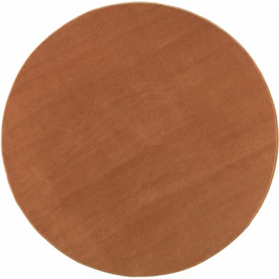 Muratap Relax samba rond wasbaar effen vloerkleed uni tapijt - 200 cm rond
