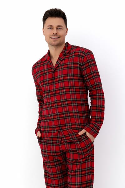 Sensis Katoenen Heren Pyjama Flanel Philip M