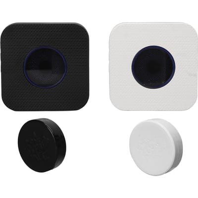 Sonnette de porte pour chien Professionnelle Étanche Bouton tactile 5 niveaux de volume Sonnette d'entraînement pour animaux de compagnie US Plug