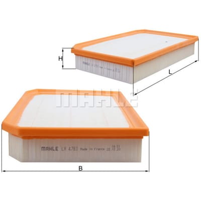 Luchtfilter KNECHT LX 4783