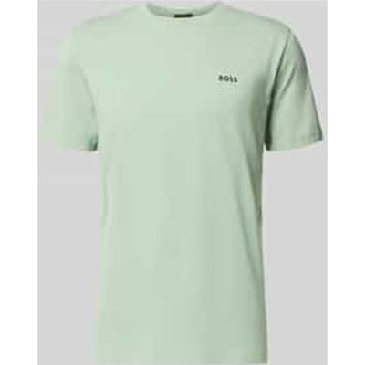 Regular fit T-shirt van katoenmix