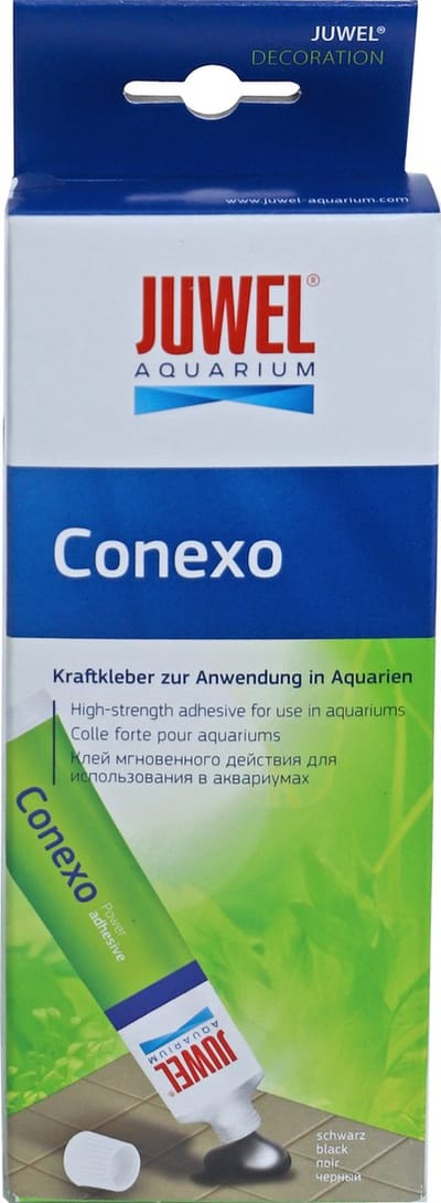 Juwel tube onderwater siliconenkit Conexo, zwart 80 ml