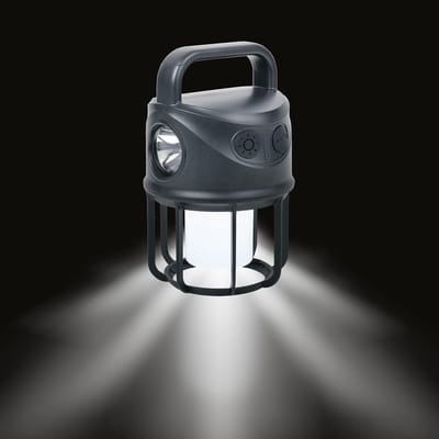 Troika Campinglamp met powerbank - NIGHT OWL