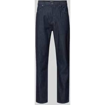 Tapered fit jeans van 100% biologisch katoen model 'HERRINGBONE'