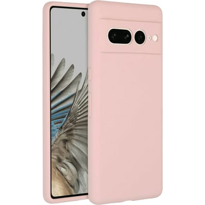 Accezz Pixel 7 Pro Liquid Siliconen Hoesje Roze