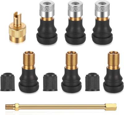 Solidchoice - Set van 7 E-Scooter Ventielen en Adapters