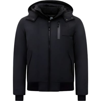 Winterjas Heren Kort Model -7006 - Zwart