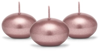 Floating Candle Disc Rose gold (50st)