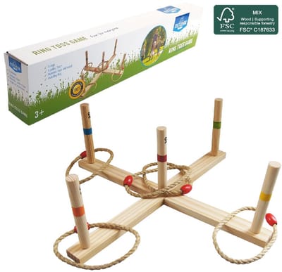Outdoor Play - Ringwerpspel - Inclusief Draagtas - FSC