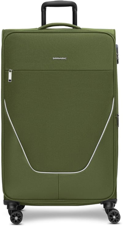 Stratic taska 4 wielen Trolley L 76 cm met uitbreidingsplooi - Zachte bagage - Combinatieslot - olive