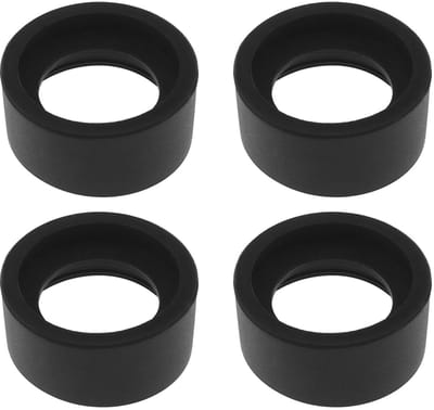 Dailygoody - Oculair Cover - Verrekijker Accessoire - Verbeterd kijkcomfort - Zacht Rubber - Microscoop Oogbekers - Geschikt voor Stereo Microscoop -