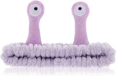 Gezellige en Elastische Haarband voor Gezichtsreiniging, Douche en Sport - Schattige Cartoon Fleece Haaraccessoires voor Make-up en Verzorging