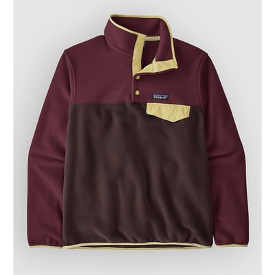 Patagonia LW Synch Snap-T Half-Zip Fleece Trui bruin