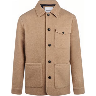 McGregor Over Shirt Jacket Sand Size: M | Light Jackets Outlet | Heren | Beige